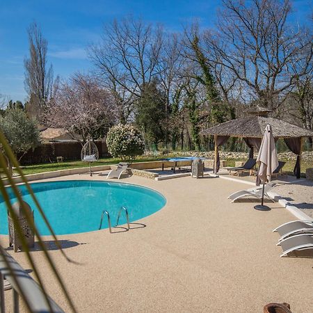 El Sama-In , Piscine Chauffee Villa LʼIsle-sur-la-Sorgue Buitenkant foto